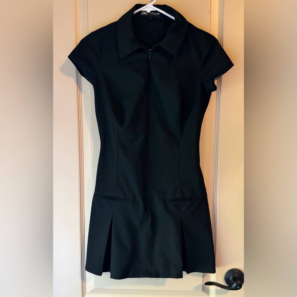 Zara Black Mini Dress - Picture 9 of 16